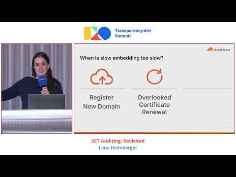 Private SCT Auditing, Revisited, Transparency.dev Summit 2024